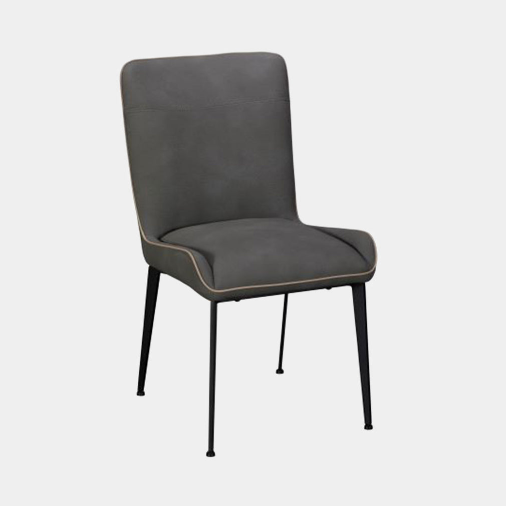 Lucy - Dining Chair PU Dark Grey