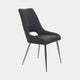 Marco - Dining Chair In Dark Grey PU