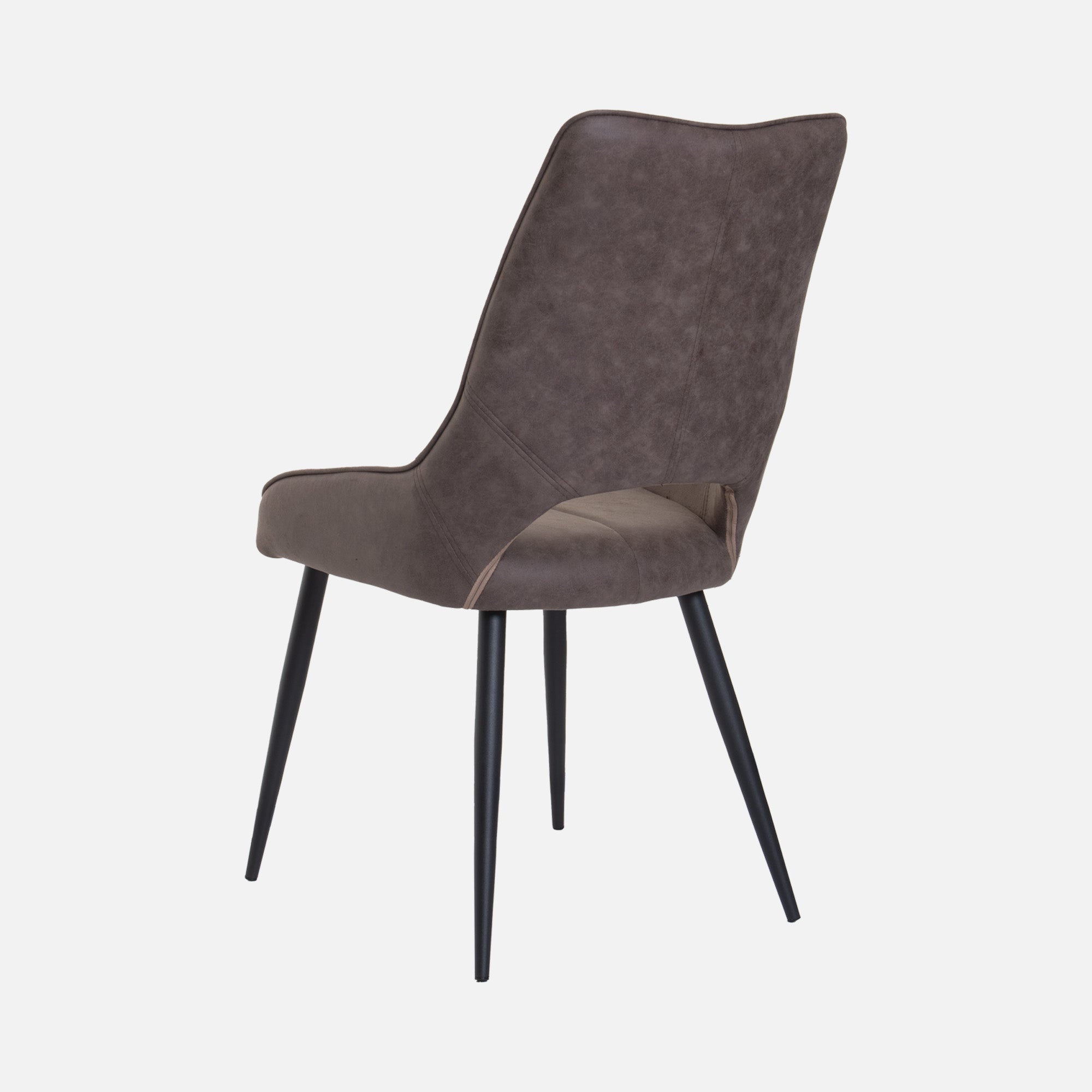 Marco - Dining Chair In Vintage Fabric Brown