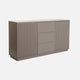 Otello - Sideboard In Beige With Salt White Ceramic Top