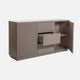 Otello - Sideboard In Beige With Salt White Ceramic Top