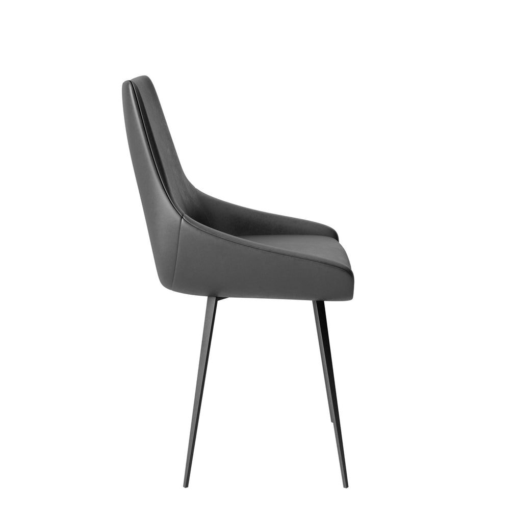 Paolo - Dining Chair In Grey PU
