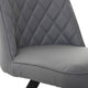 Pietro - Dining Chair PU Dark Grey