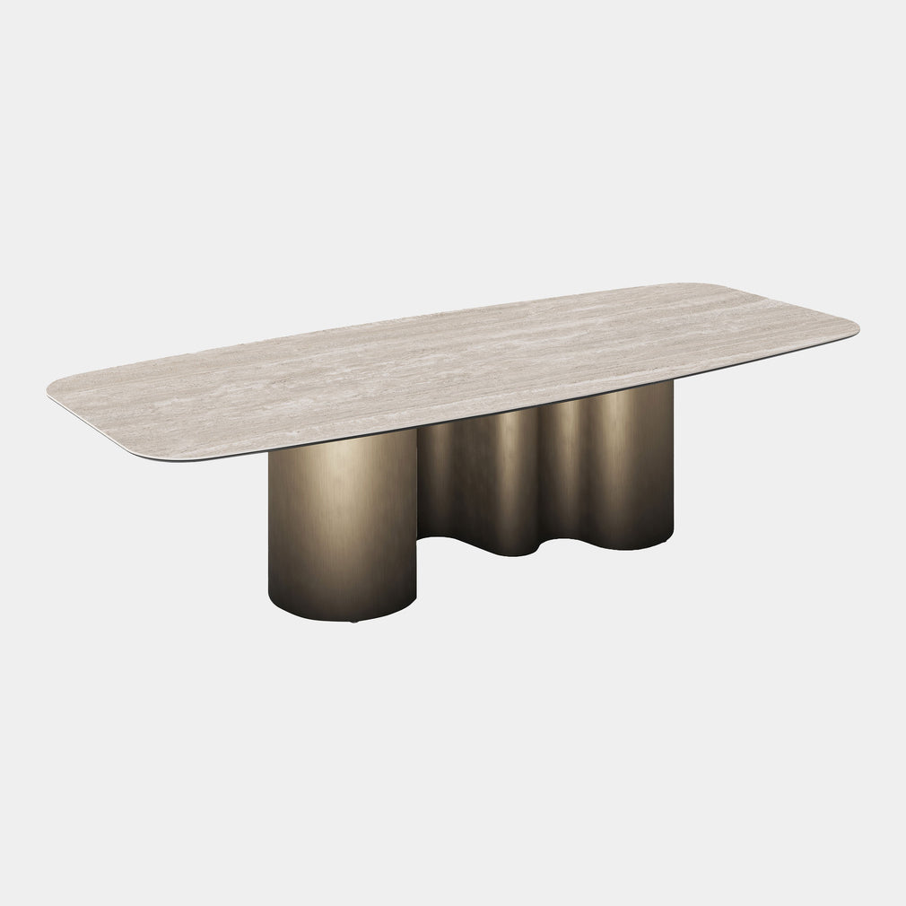 Cattelan Papel - Dining Table In Keramik 240 x 120cm Rect