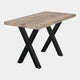 Counter Stool Table Straight Edge Leicester Leg 140 x 80 cm