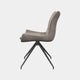 Riley - Swivel Dining Chair In Fabric Mink