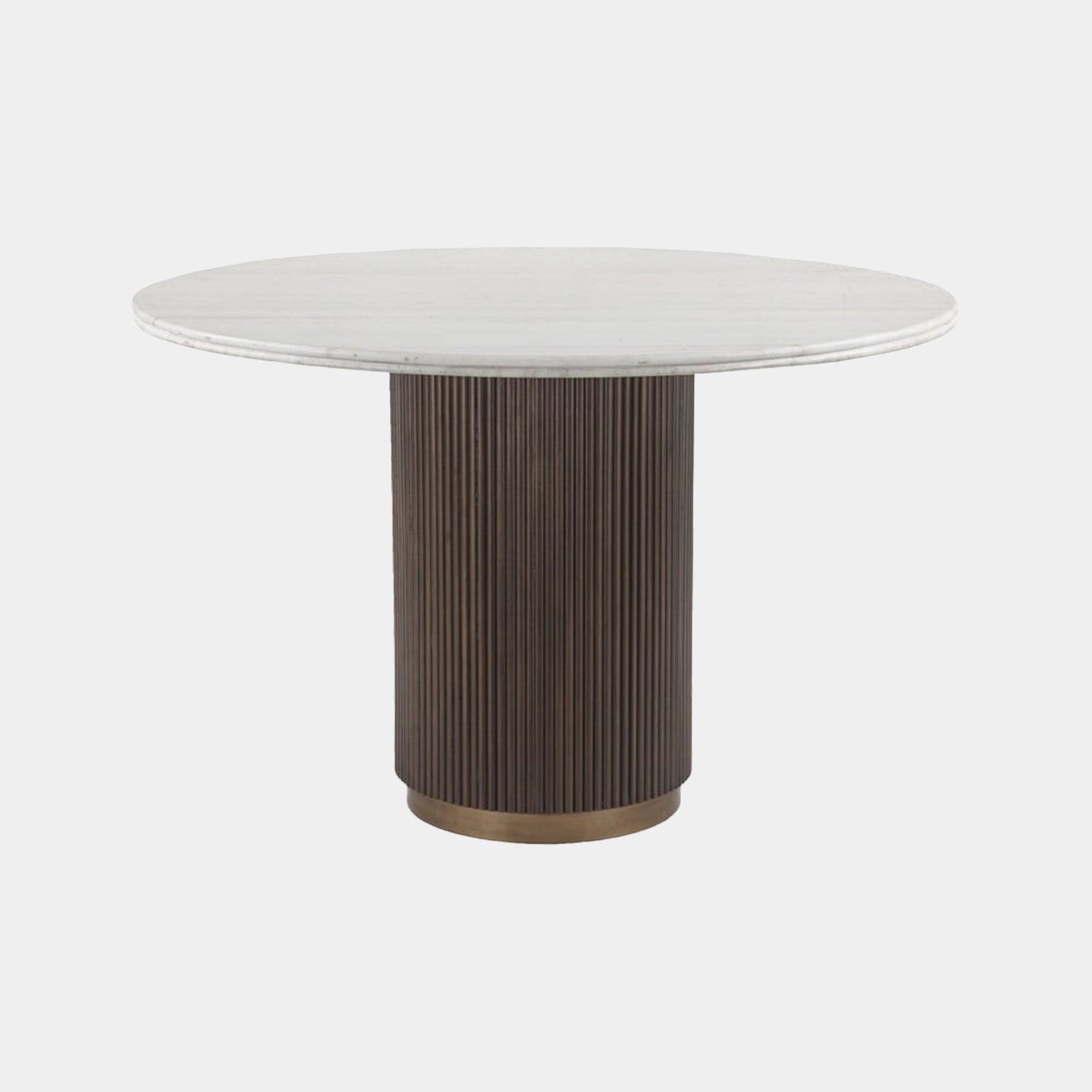 Seabrook - 120cm Round Dining Table With Marble Top