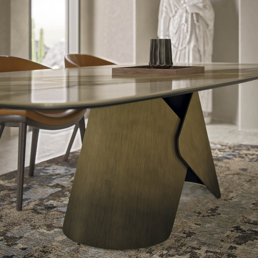 Cattelan Italia Scott Keramik - Shaped Dining Table 240cm x 120cm