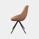 Matera - Swivel Dining Chair In PU Tan