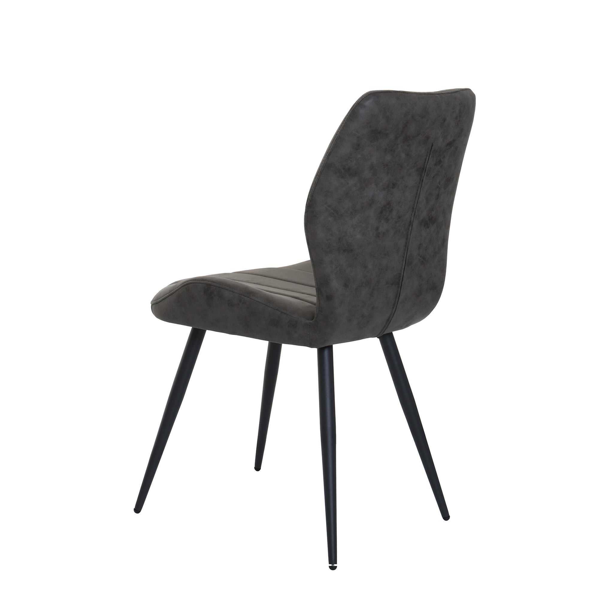 Tuscan - Dining Chair Dark Grey Fabric