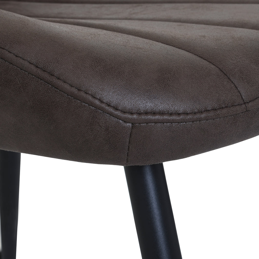 Tuscan - Dining Chair Brown Fabric