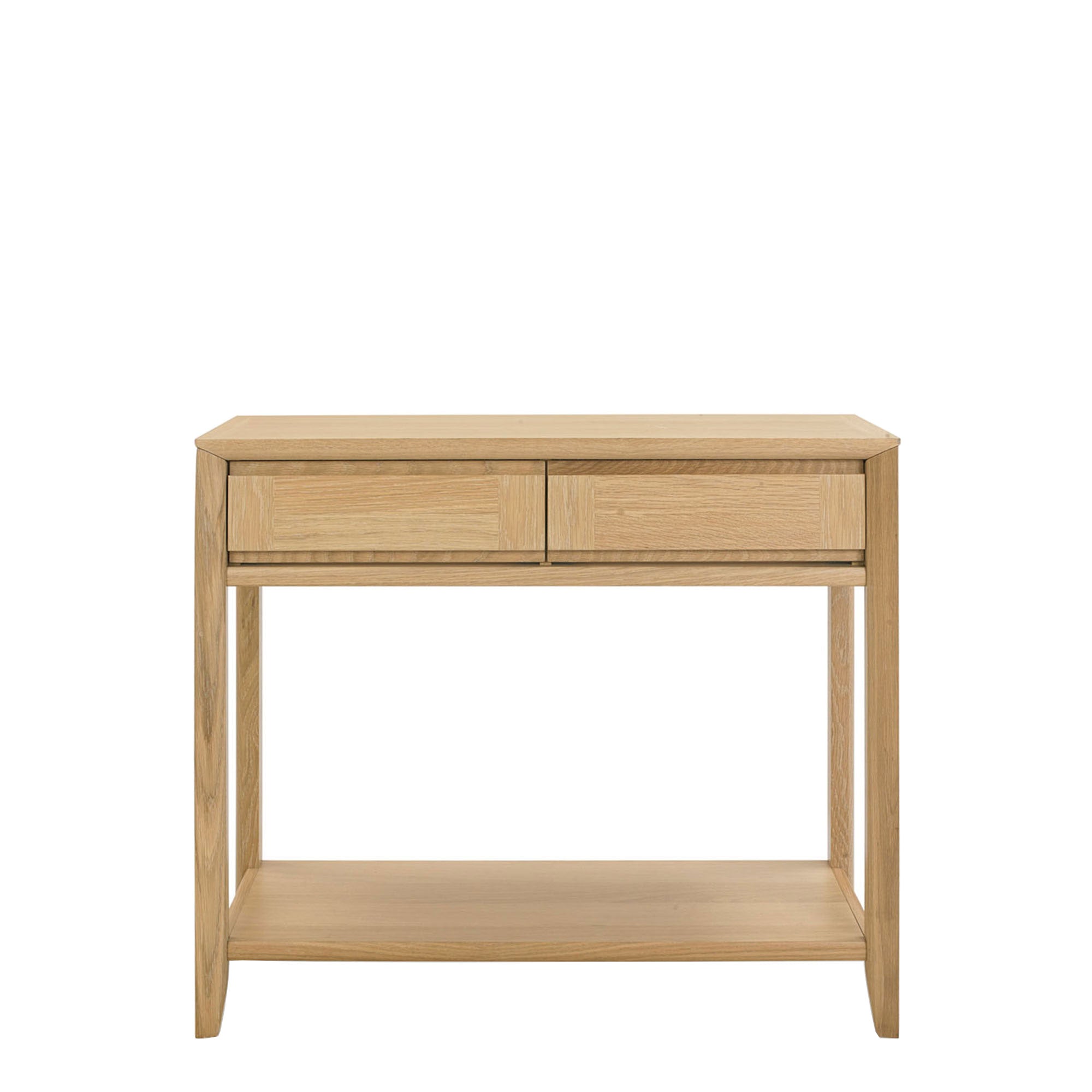 Console Table With Drawer With Oak Finish (Assembly Required)