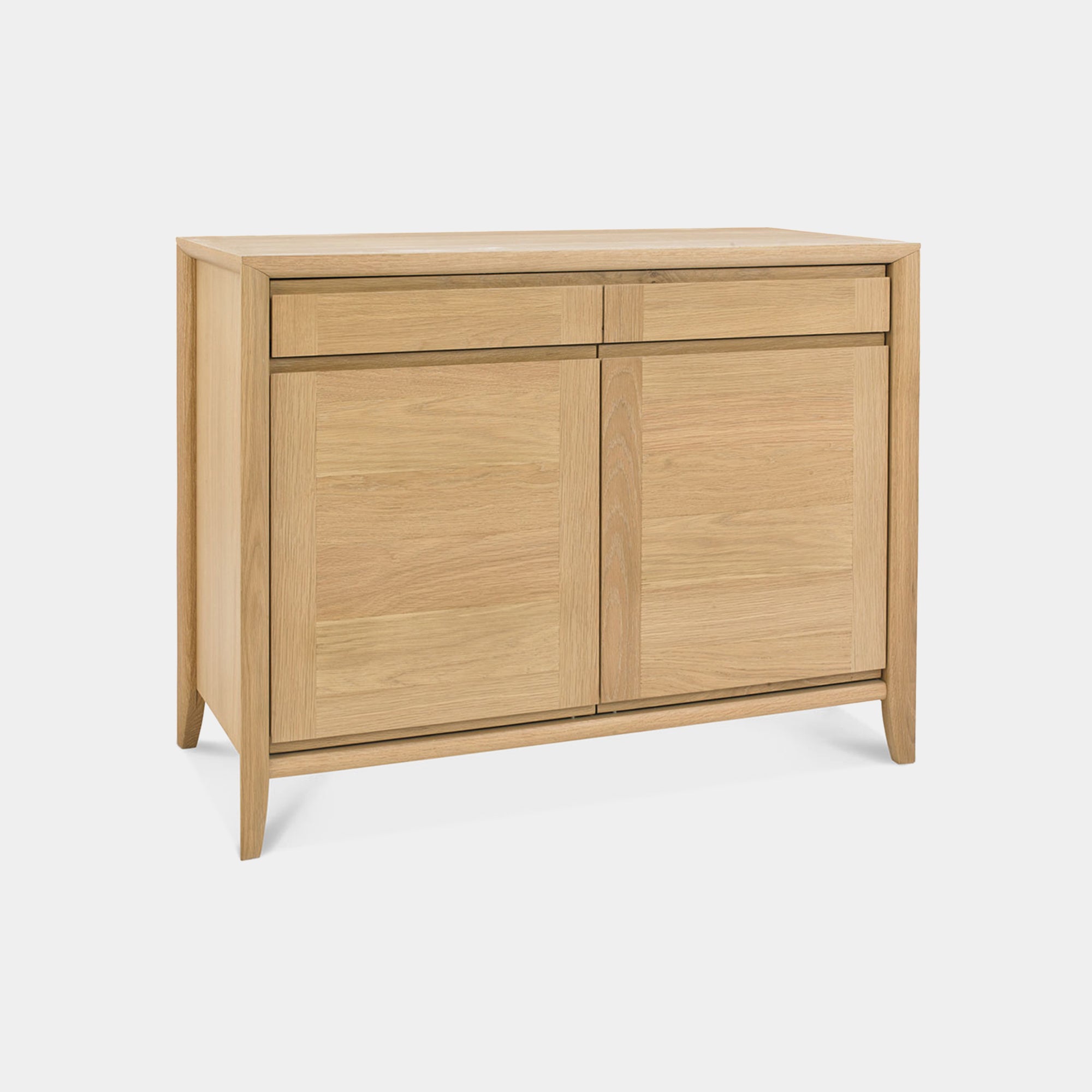 Narrow Sideboard With Oak Finish