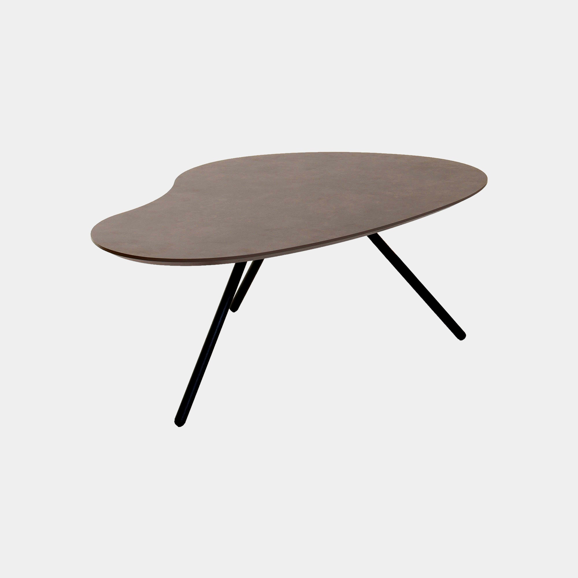 Cirrus - 90cm Coffee Table In Bronze 0794GA Black Frame
