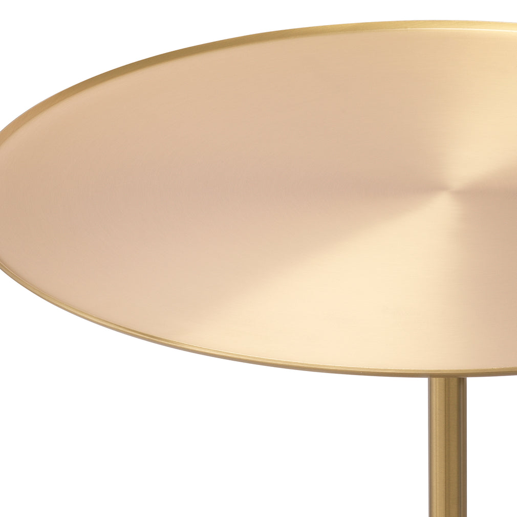 Eichholtz Cole - Side Table Brushed Brass/Granite Grey