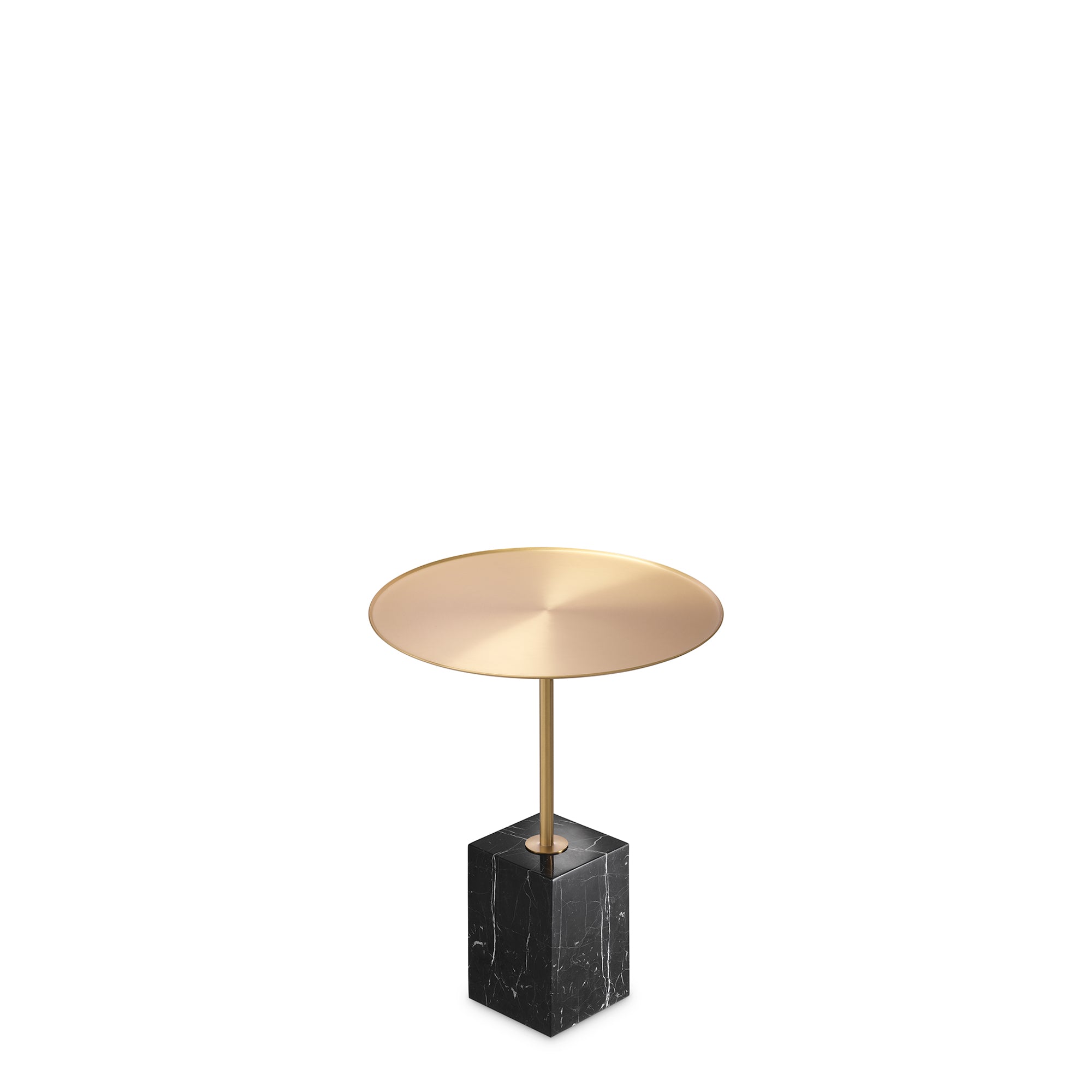 Eichholtz Cole - Side Table Brushed Brass/Black Marble