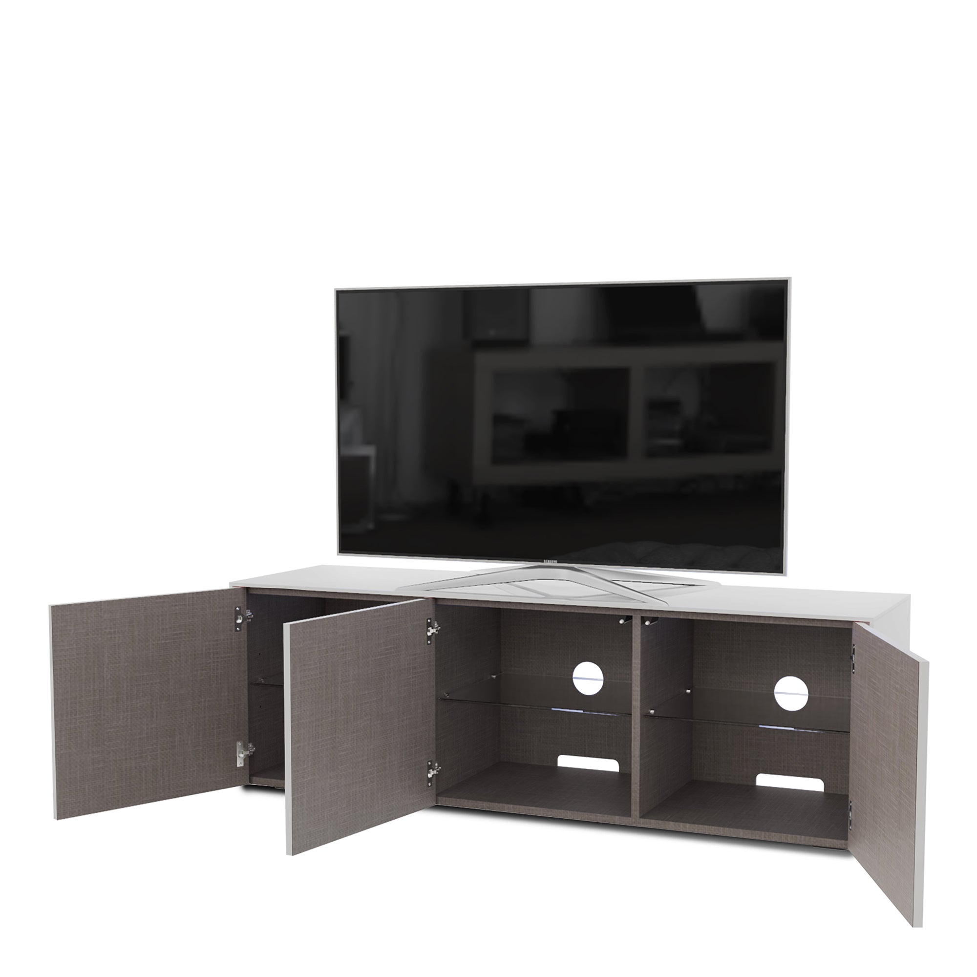 Paragon - 150CM TV Unit In White Gloss