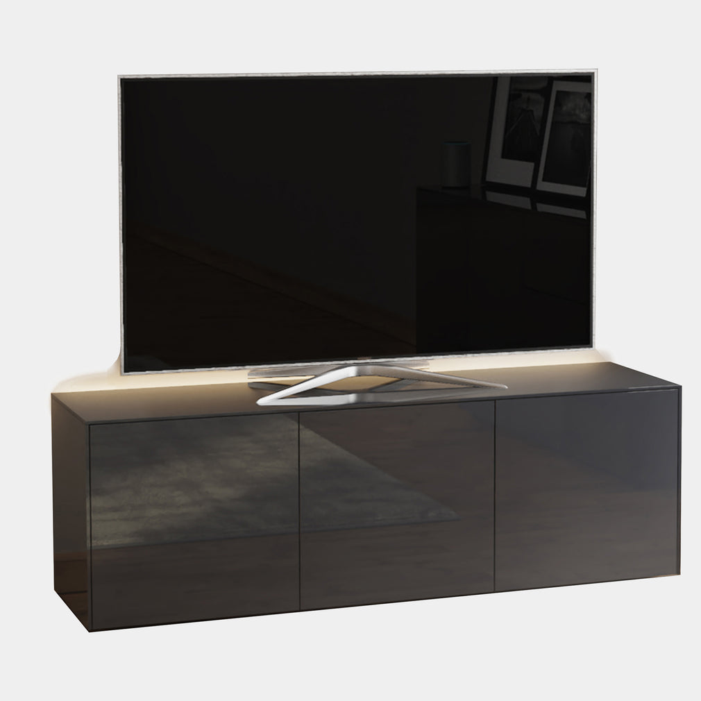 Paragon - 150CM TV Unit In Grey Gloss