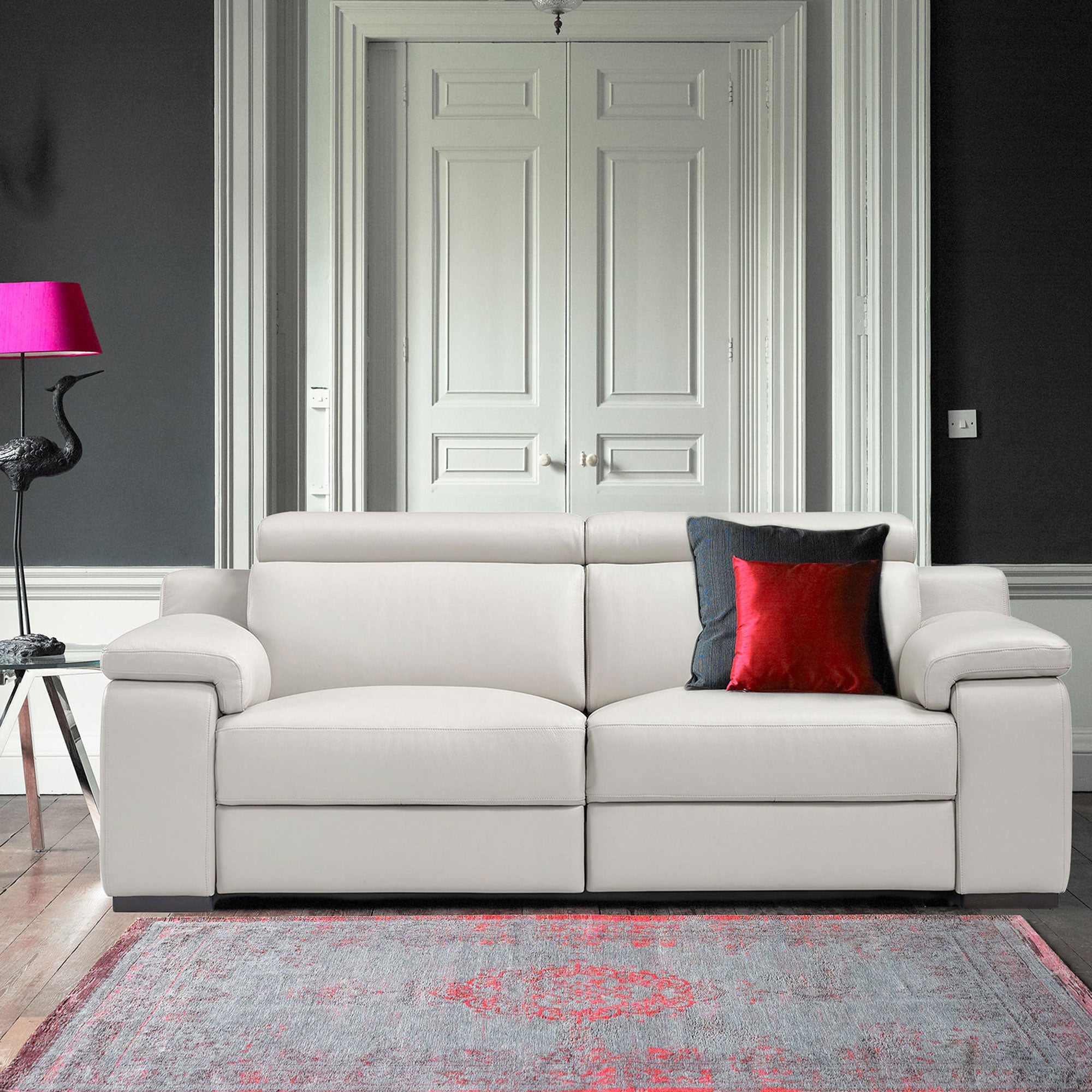 Selvino - 2 Seat Sofa In Leather Cat L15