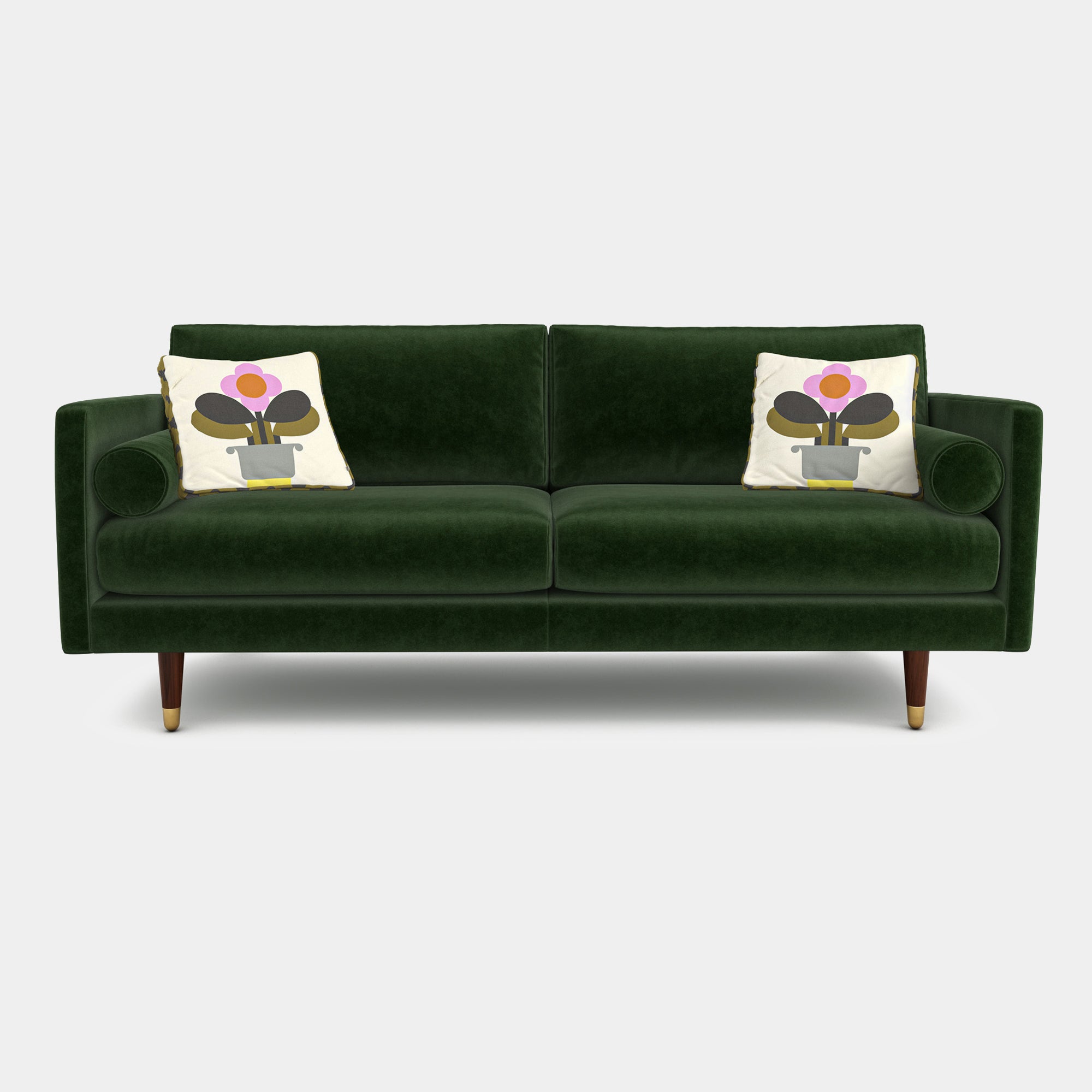 Orla Kiely Mimosa - Large Sofa In Fabric House Plain