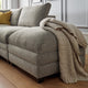 Corner Sofabed (140cm) 1 Arm LHF With Hypnos Matress Upgrade In Grade B Fabric