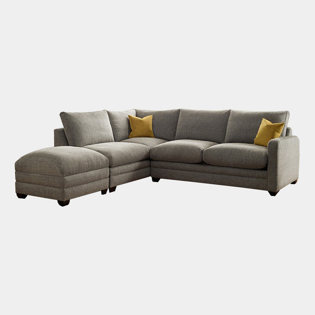 Zest - RHF Sofabed Corner Group In Fabric Grade B With Hypnos Mattress Upgrade