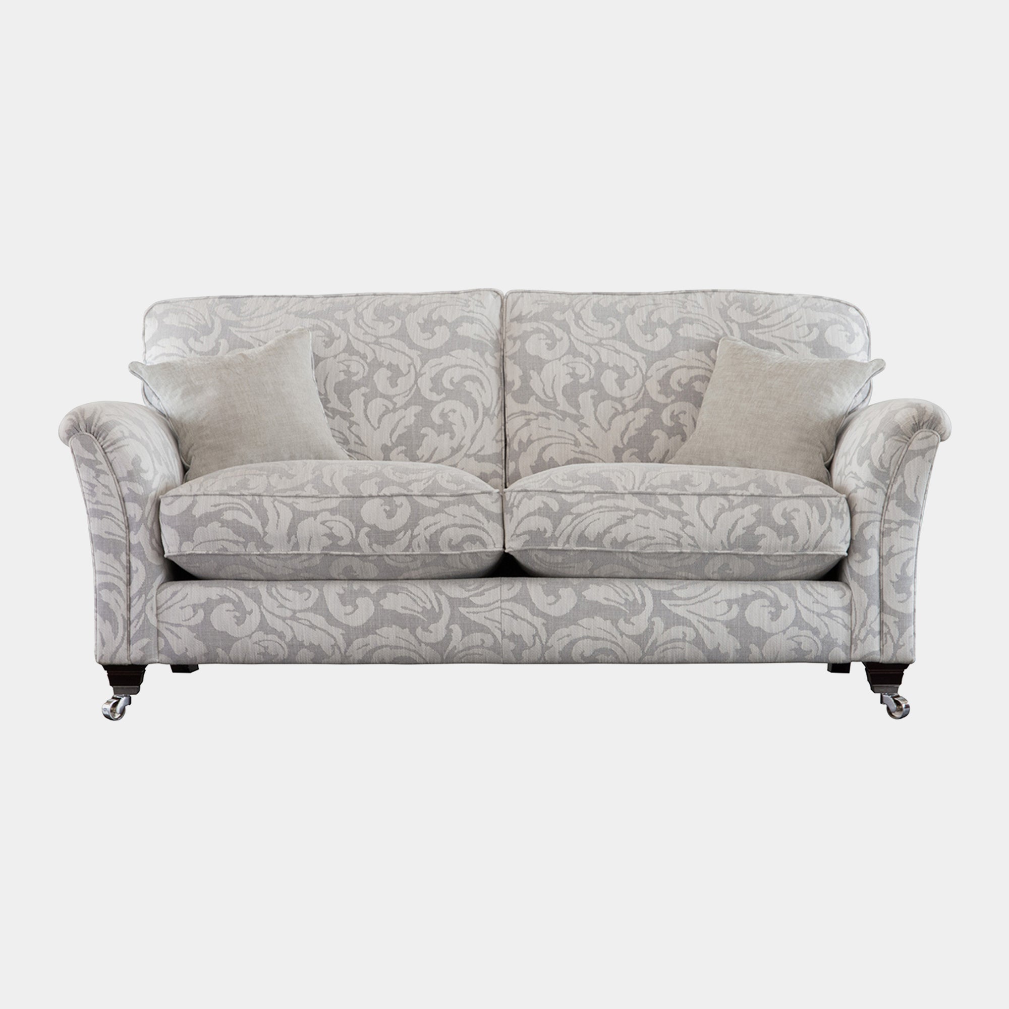 Parker Knoll Devonshire - Formal Back 2 Seat Sofa In Grade A Fabric
