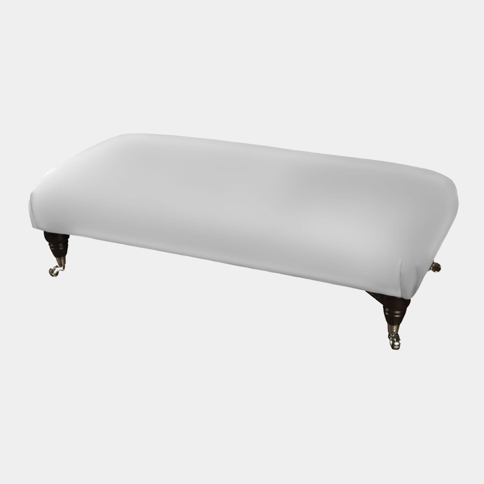 Footstool In Grade A Fabric