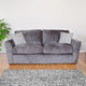 Standard Back 3 Seat Sofa In Fabric Grade D Inc 2 Scatter Cushions