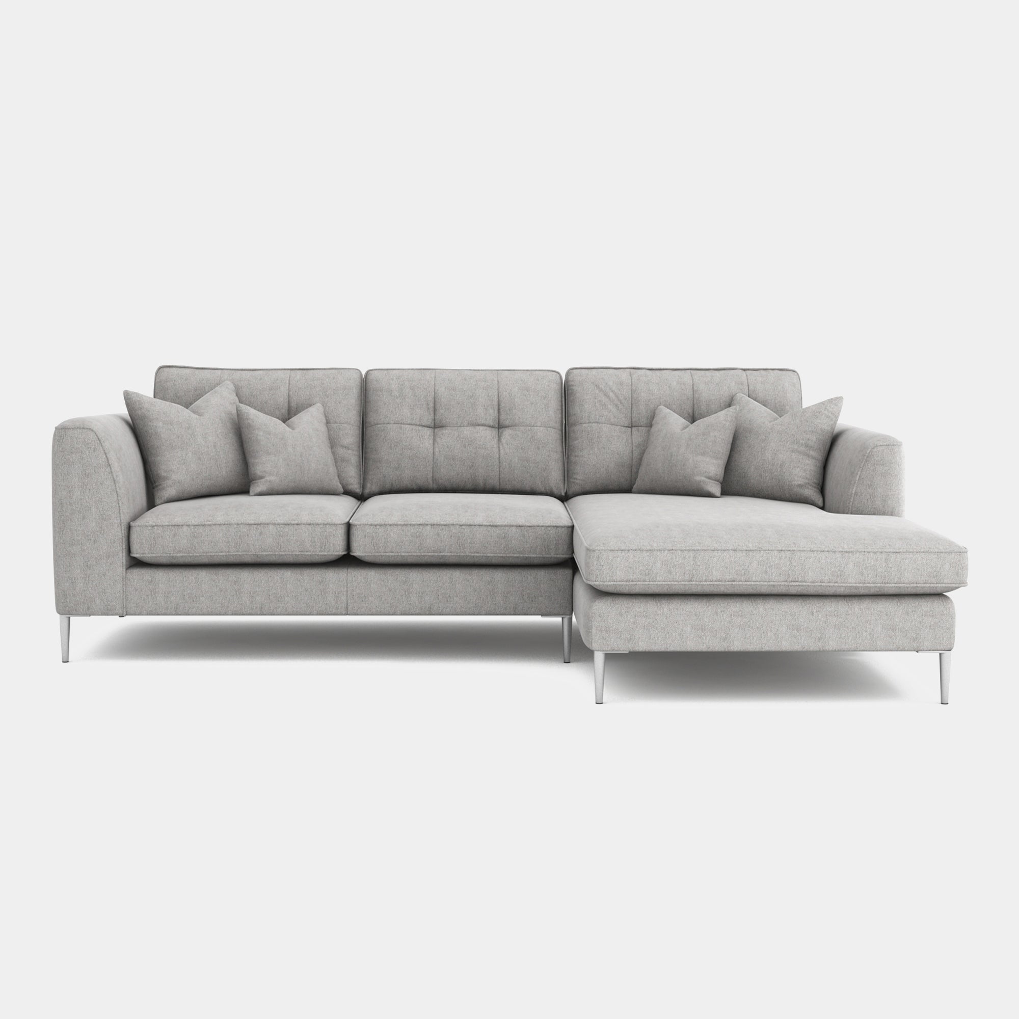 Colorado - Standard Back Small Chaise Sofa 3 Seat 1 Arm LHF With Chaise RHF In Grade B Fabric