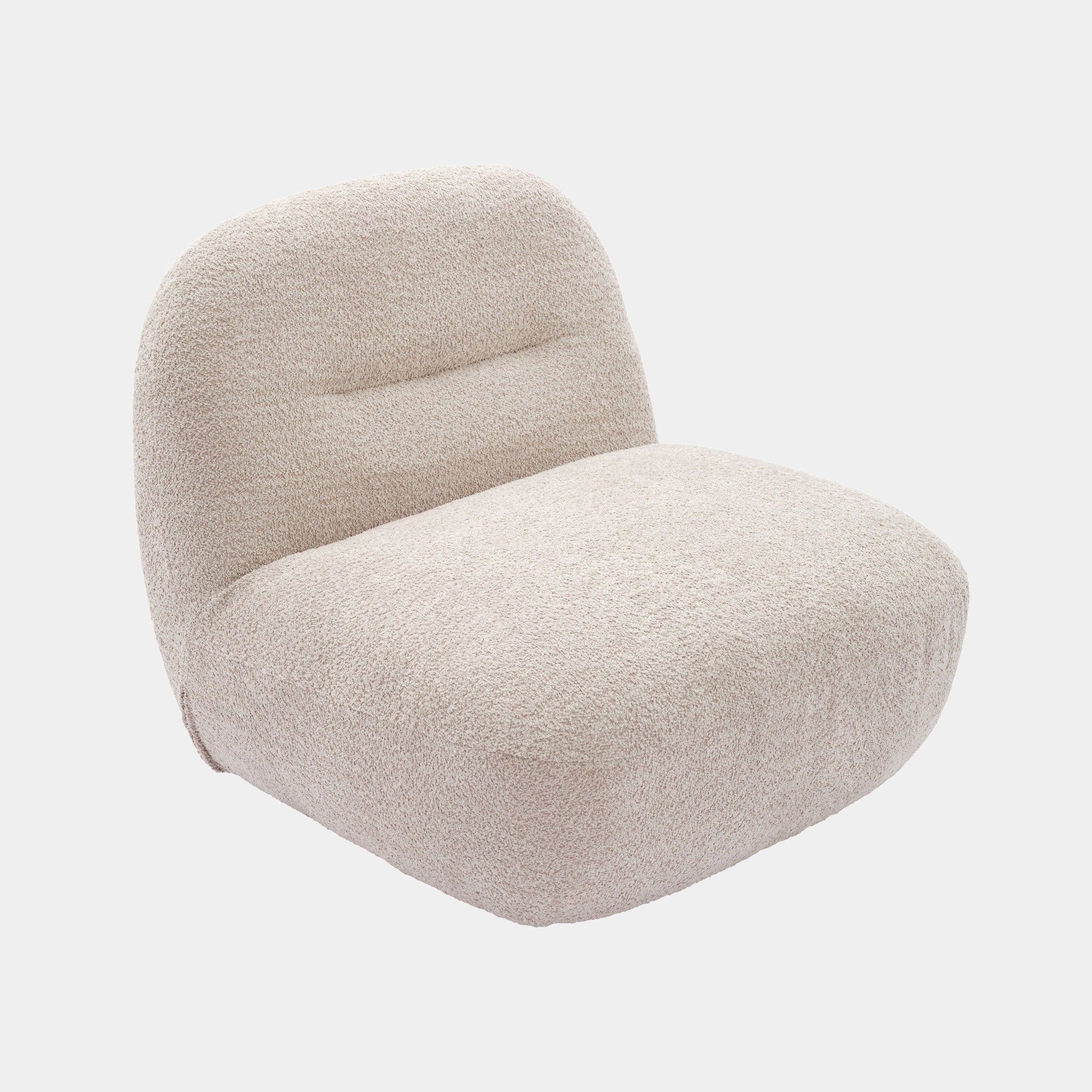 Amelia - Swivel Accent Chair In Fabric Oyster