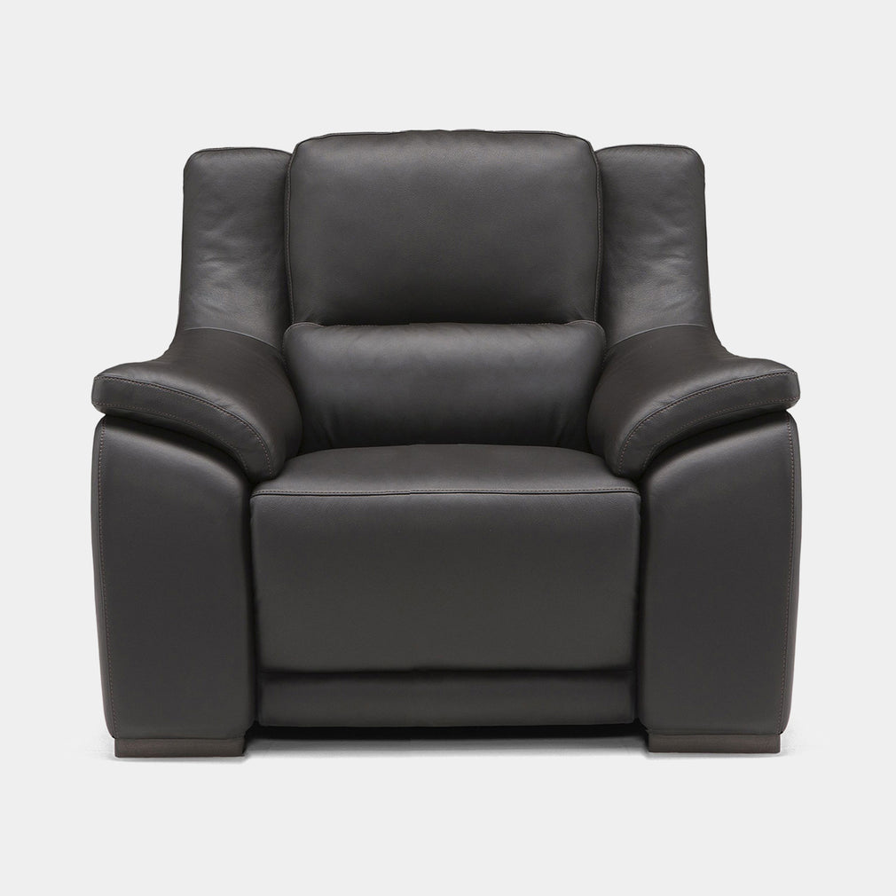 Arezzo - Power Recliner Chair In Leather Cat L15