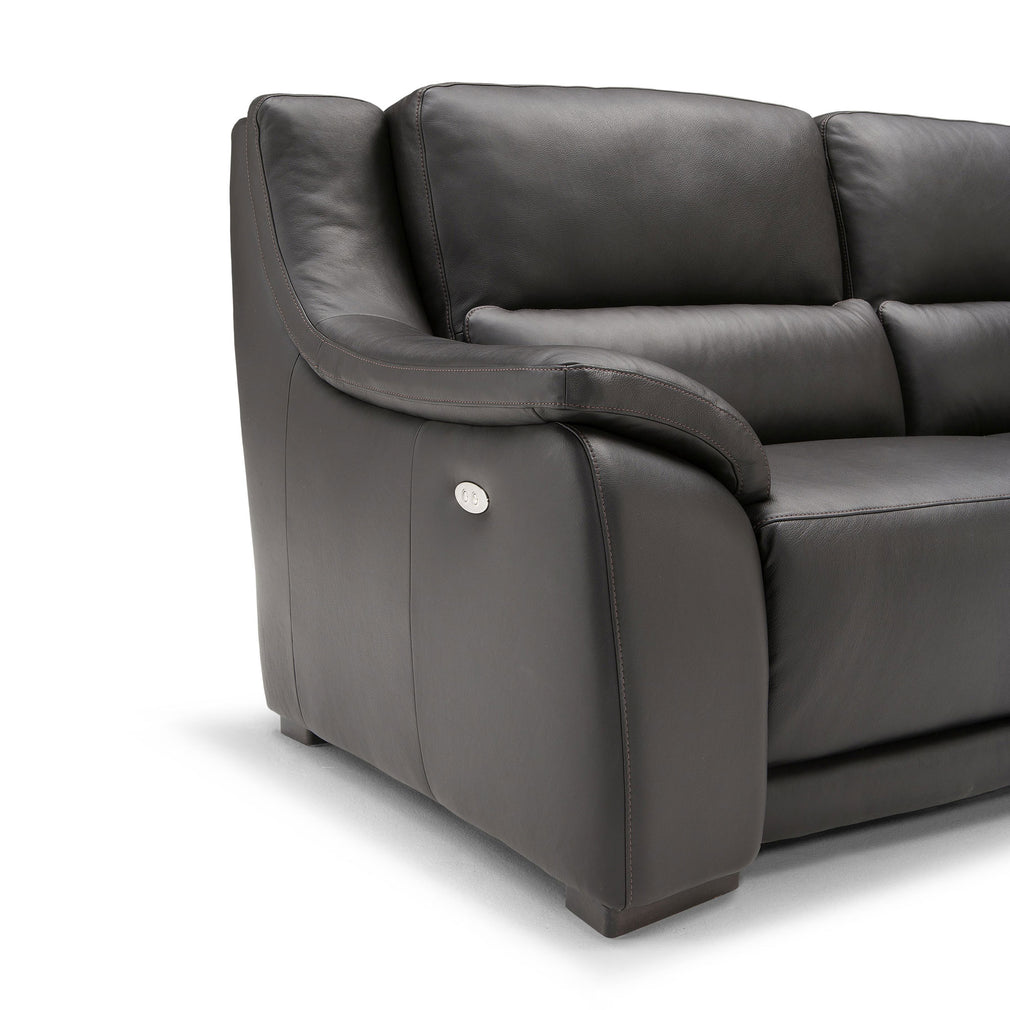 2 Seat Sofa With 2 Power Recliners In Leather Cat L15