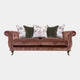Brancaster - 4 Seat Pillow Back Sofa In Fabric Blanik