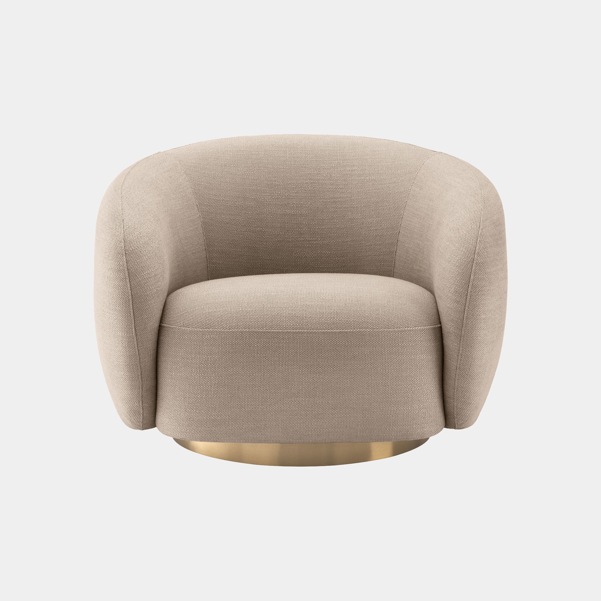 Eichholtz Brice - Swivel Chair In Avalon Sand