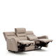 3 Seat Sofa With 2 Power Recliners Single Motor In Fabric Grade D