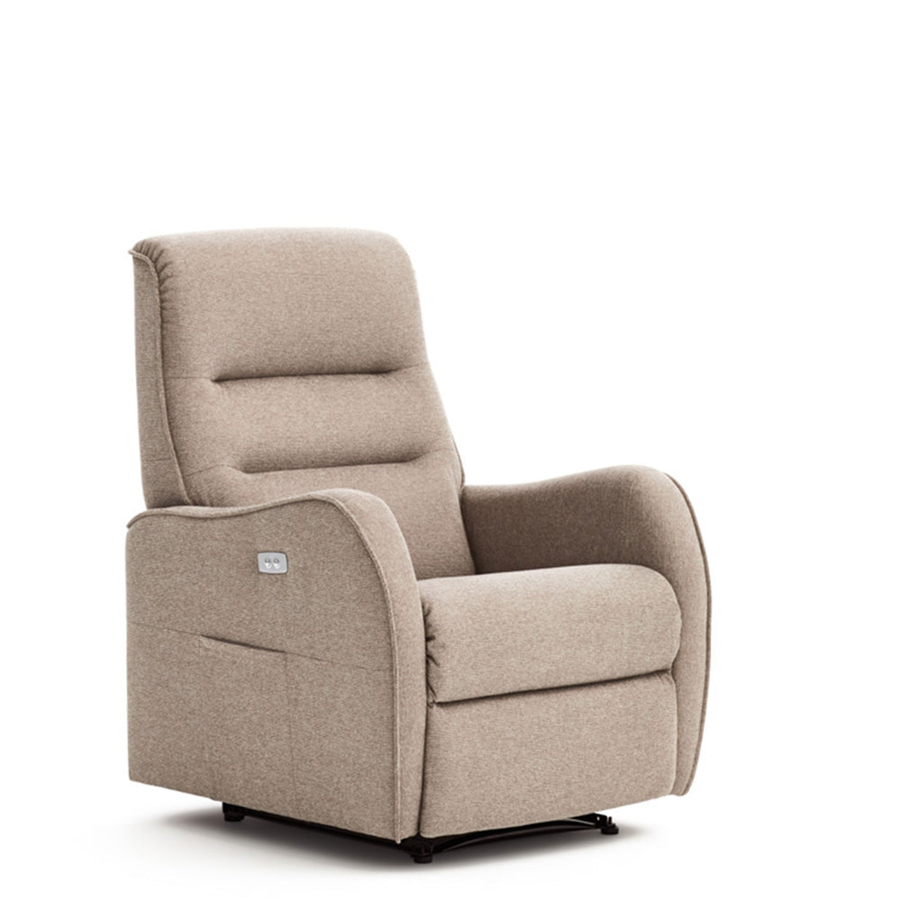 Capri - Dual Motor Power Recliner Chair In Fabric Grade D
