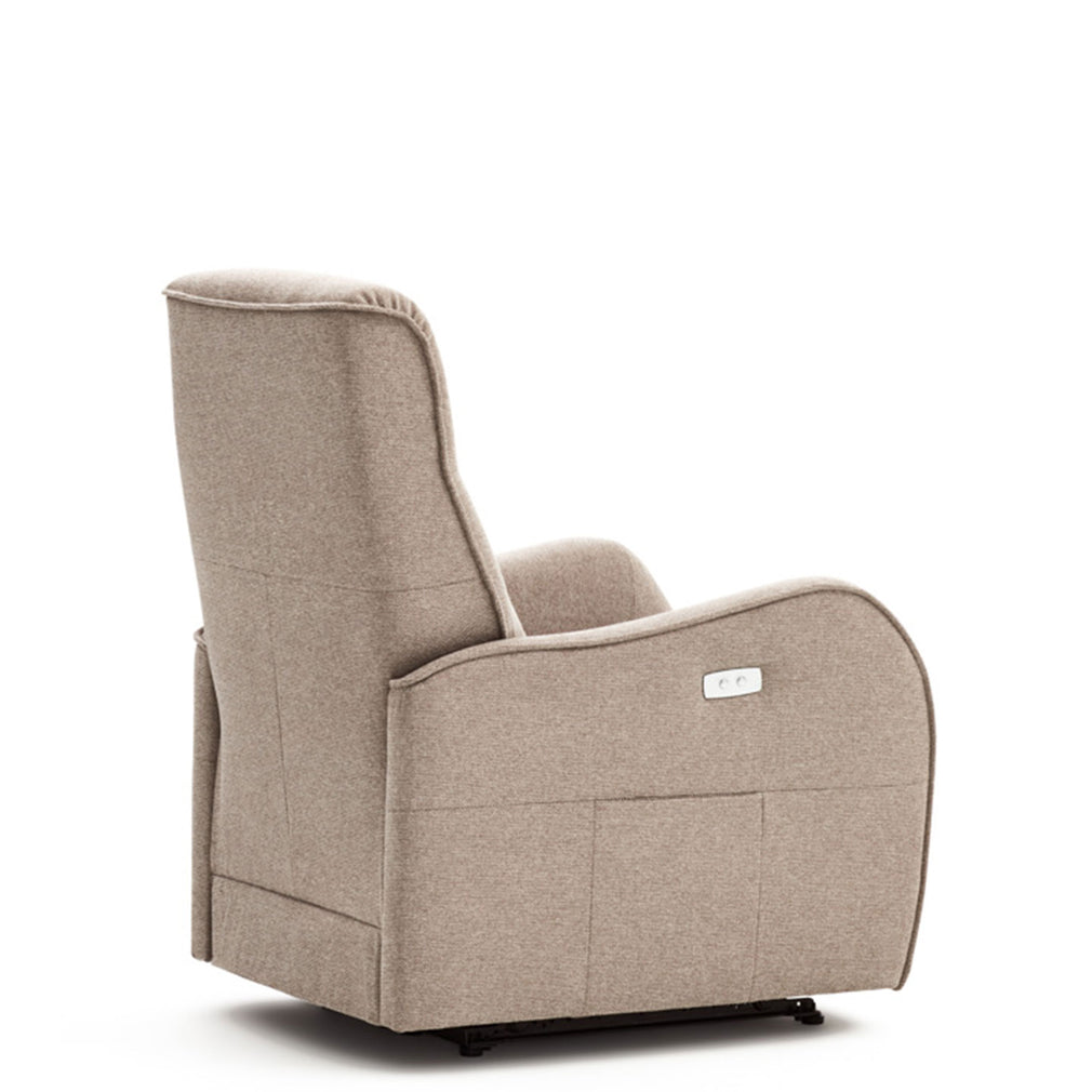 Capri - Dual Motor Power Recliner Chair In Fabric Grade D