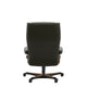 Medium Chair With Wood Office Base In Leather Batick (Assembly Required)
