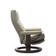 Medium Chair  With Power Leg And Back In Leather Batick