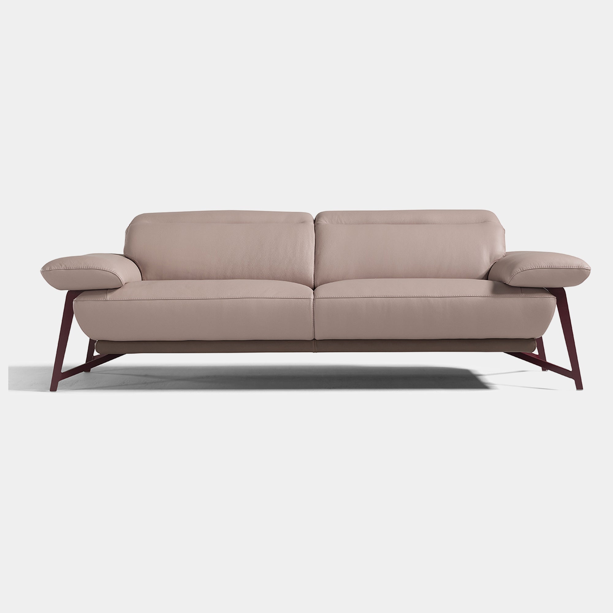 Ancona - 2 Seat Sofa In Fabric Or  Leather Leather Cat B
