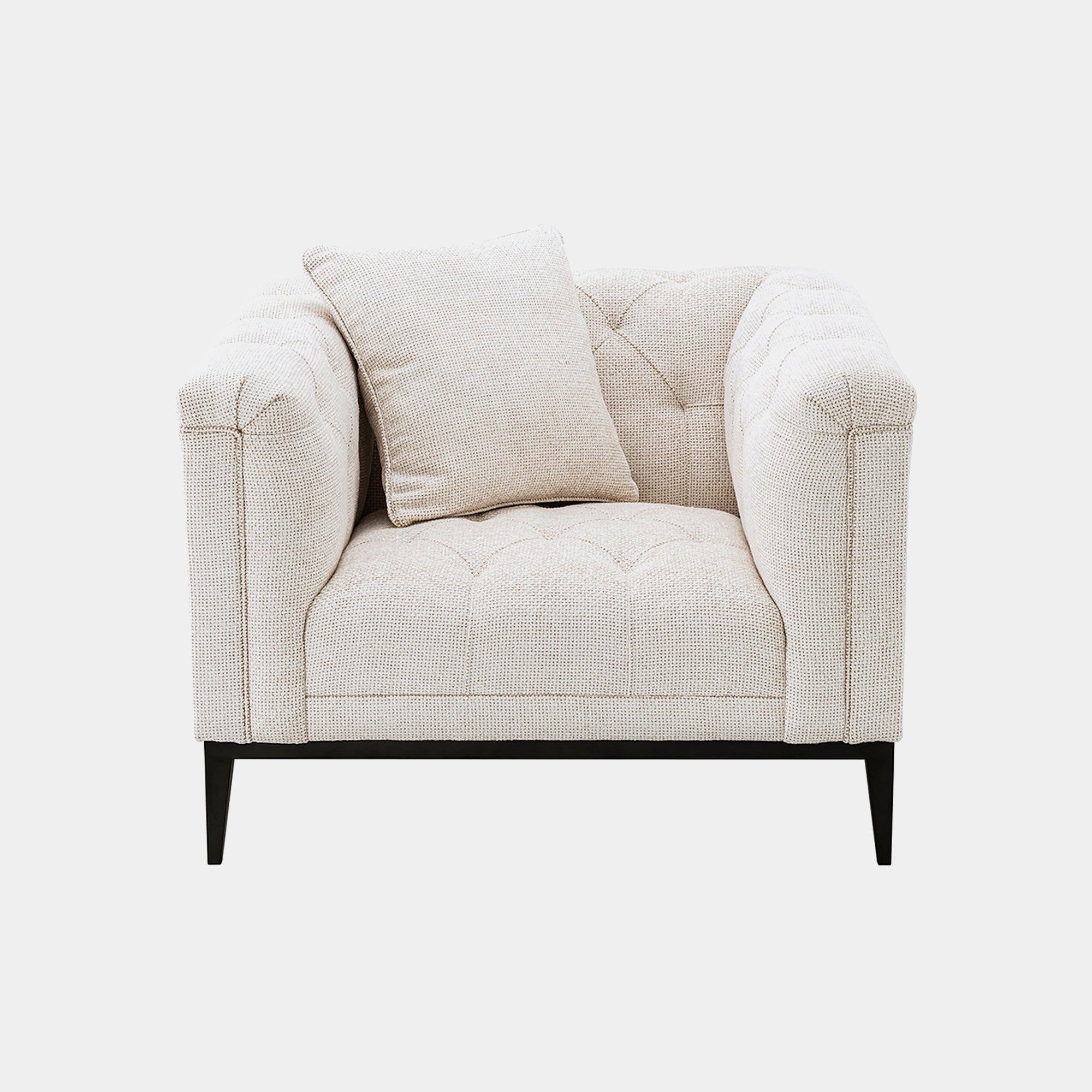 Eichholtz Cesare - Chair In Fabric Lyssa Off-White