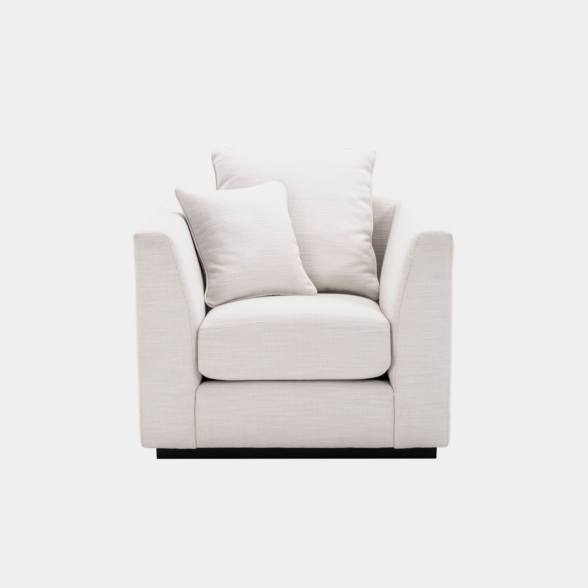 Eichholtz Taylor - Chair In Avalon White With Black Frame