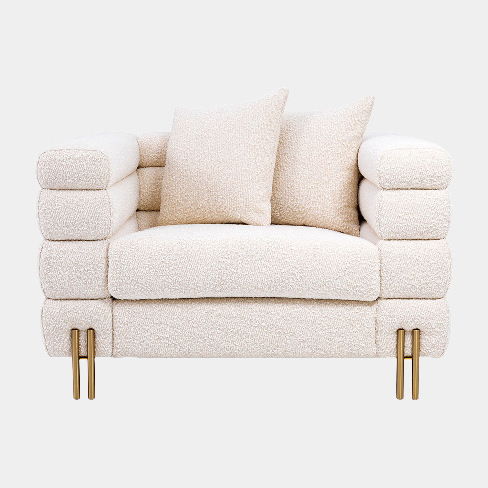 Eichholtz York - Chair In Fabric Boucle Cream