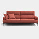 Laterza - 2 Seat Adjustable Sofa In Fabric Or Leather Microfibre