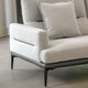 Laterza - 2 Seat Adjustable Sofa In Fabric Or Leather Microfibre