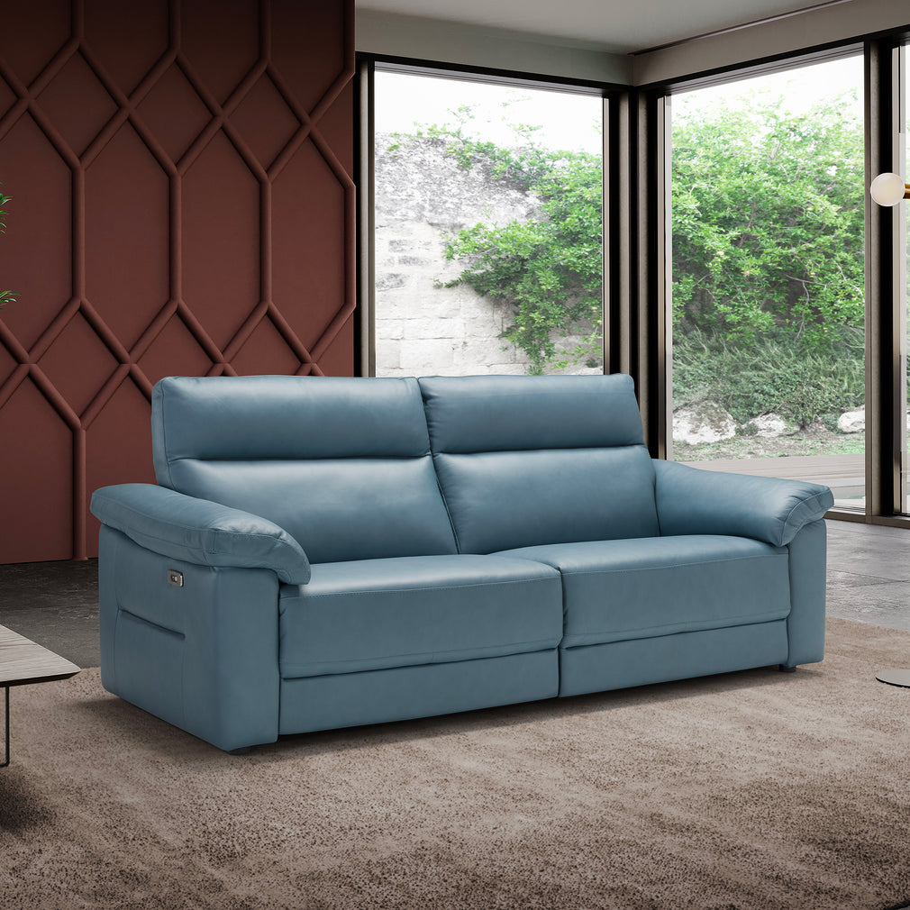 Fiorano - 2 Seat Sofa In Fabric or Leather Leather Cat B