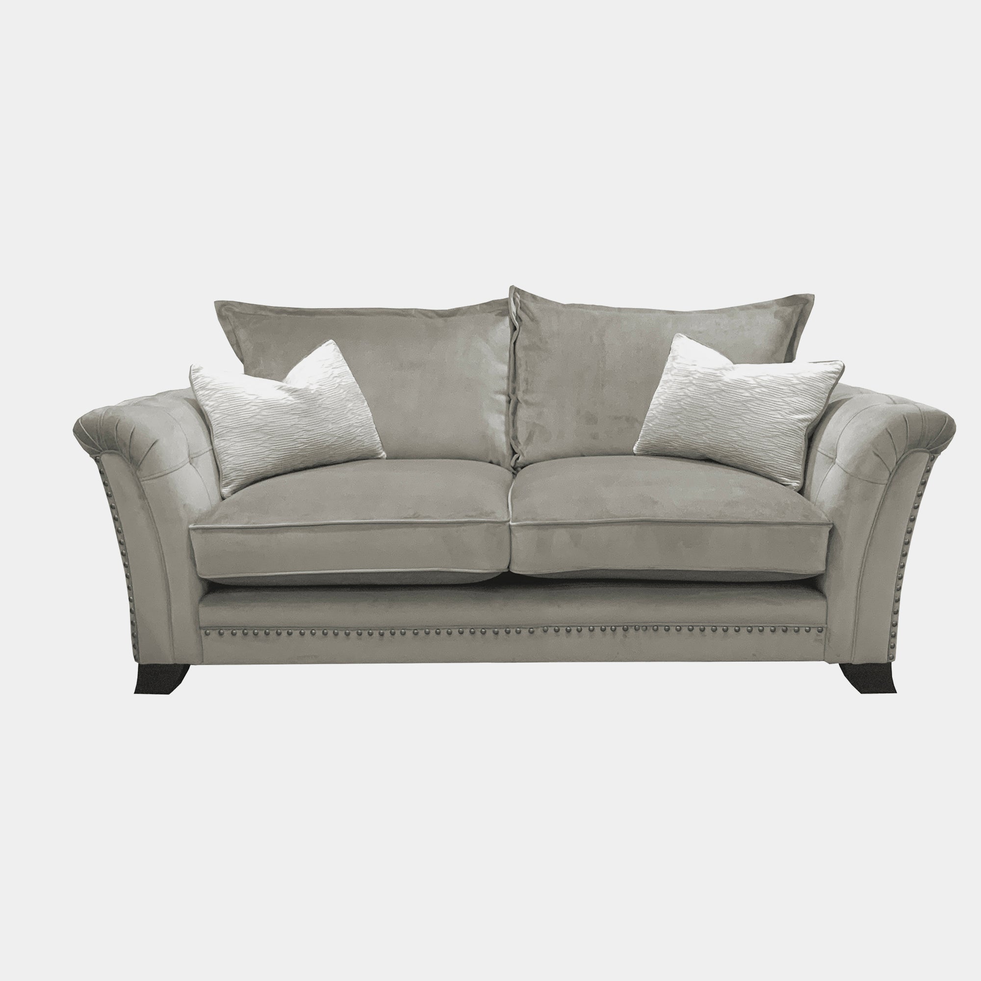 Gabriella - Standard Back 3 Seat Sofa In Fabric Band 1