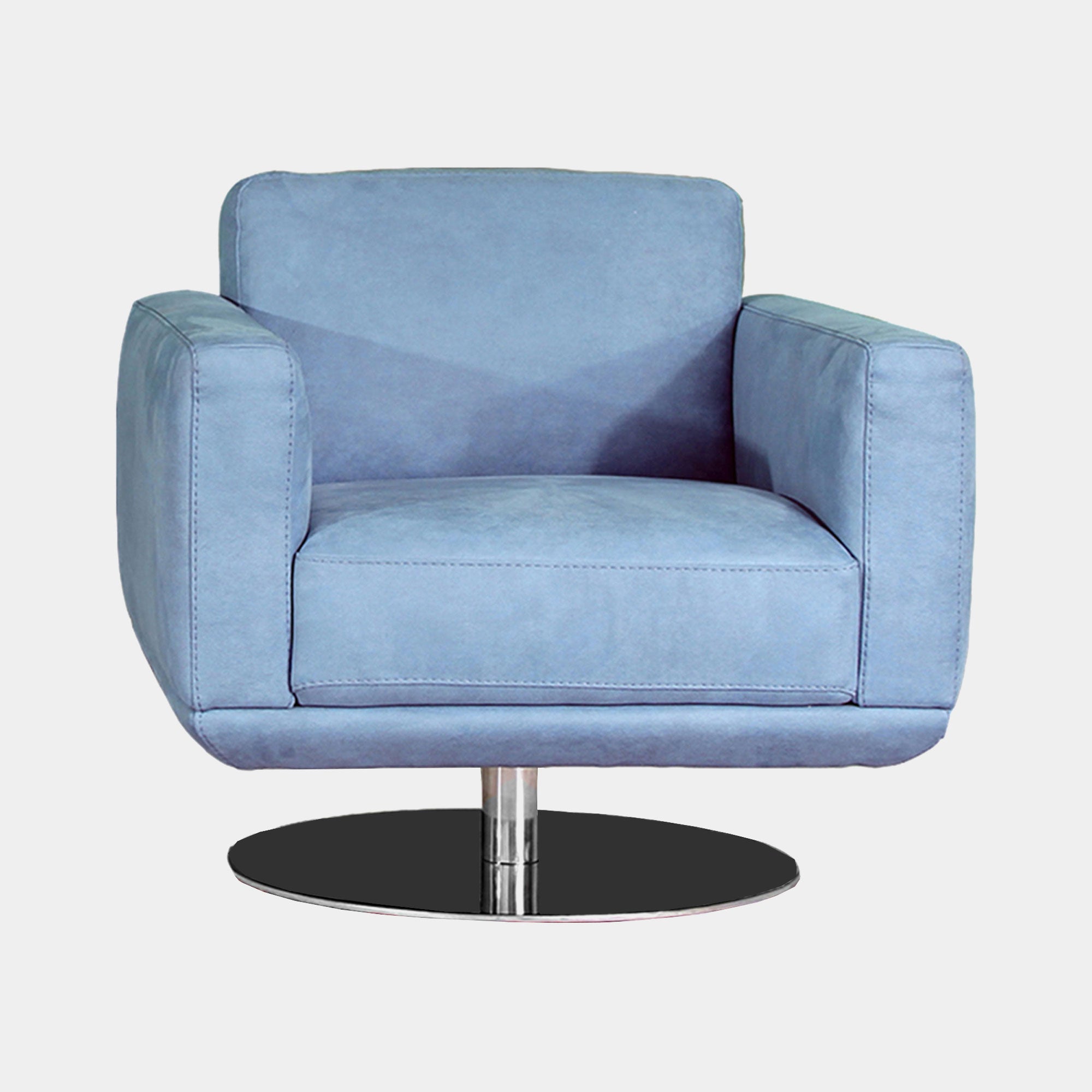 Genova - Swivel Chair In Fabric Microfibre