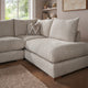 Harper - 2 Seat LHF Chaise Sofa In Fabric Grade C With Fibre Interiors